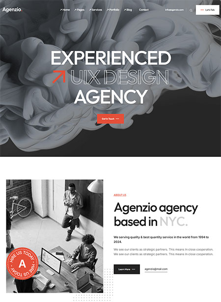 Agenzio-Portfolio-WordPress-Theme