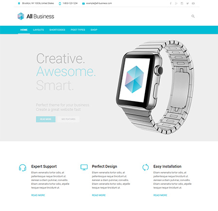 All-Business-Material-Multipurpose-Theme