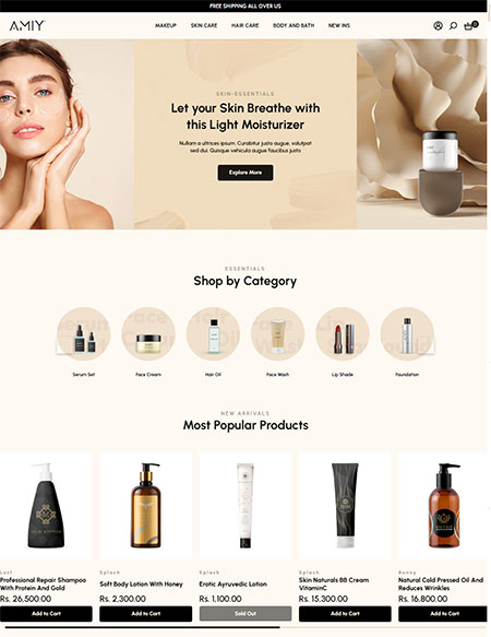 Amiy-Shopify-Theme