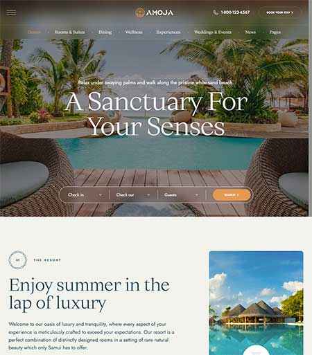 Amoja-Hotel-WordPress-Theme