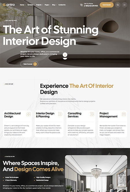 Antra-WordPress-Theme