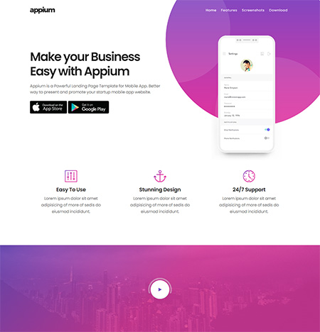 Appspery-Bootstrap-Landing-Page