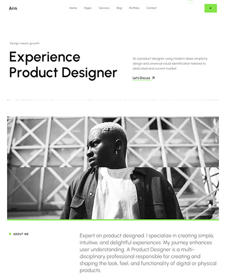 Arin-WordPress-Theme