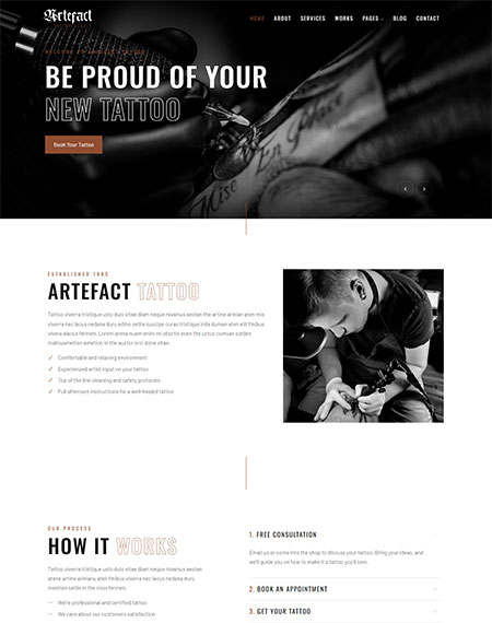 Artefact-Elementor-WordPress-Theme