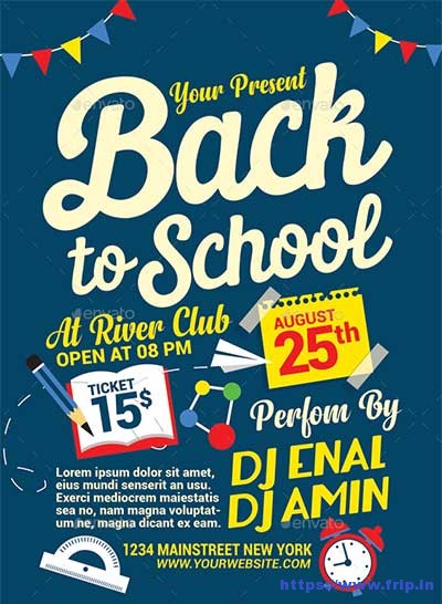 Back-To-School-Flyer-Template