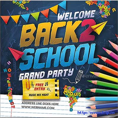 Back-To-School-Party-Template