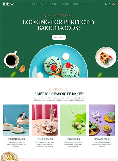 Bakevo-WordPress-Theme