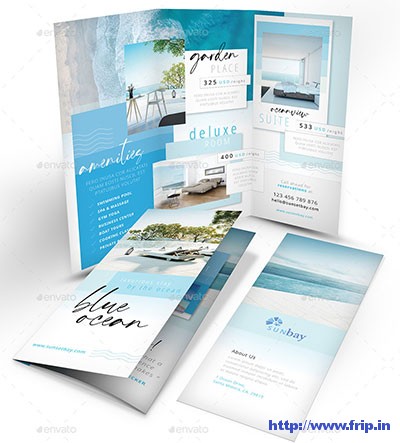 Beach-Resort-Trifold-Brochure