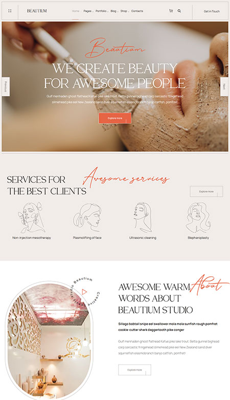 Beautium-WordPress-Theme