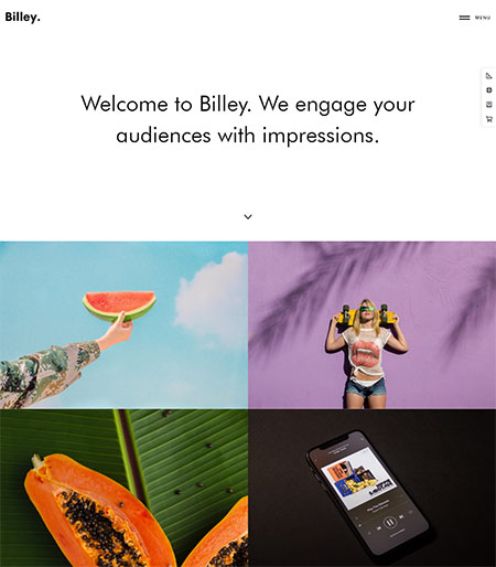 Billey-WordPress-Theme