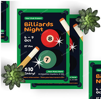 Billiards-Night-Flyer-Set-2