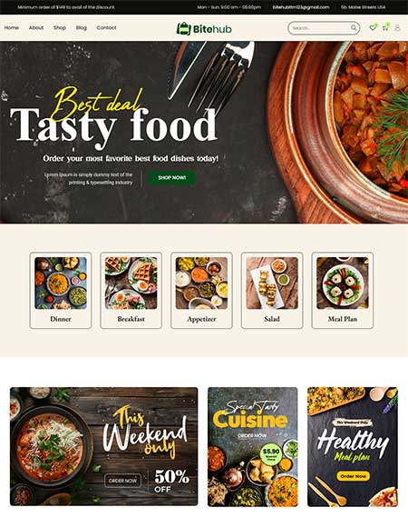 Bitehub-WordPress-Theme