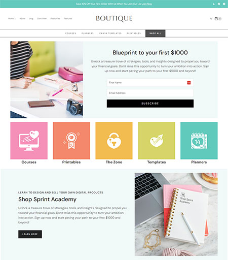 Boutique-Kadence-Child-Theme