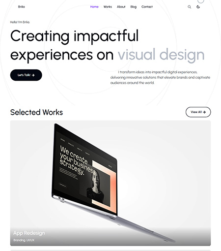 Brilio-WordPress-Theme