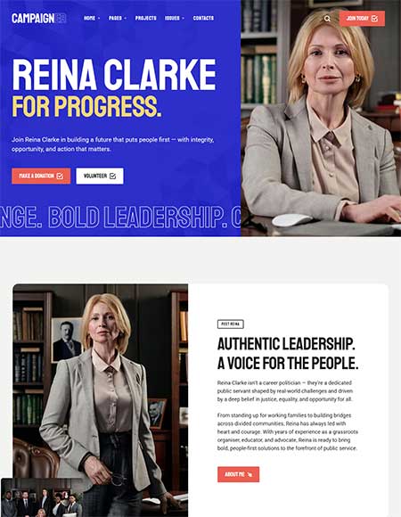 Campaigner-Election-WordPress-Theme