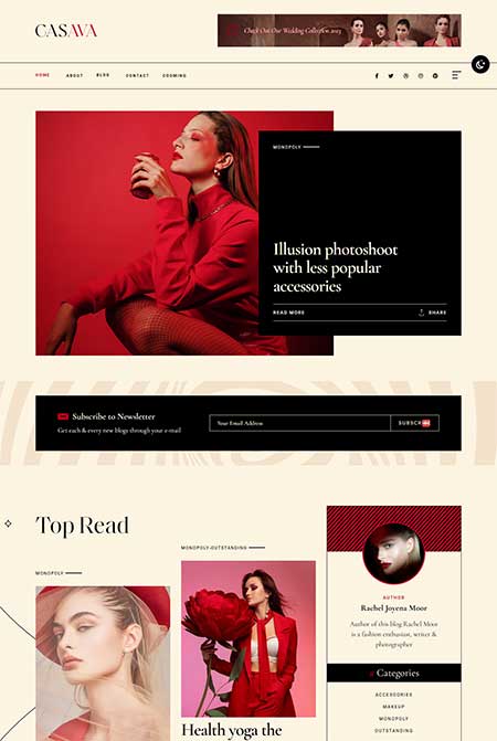 Casava-WordPress-Theme