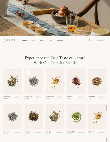 Chaai-Organic-Tea-Shop-Theme