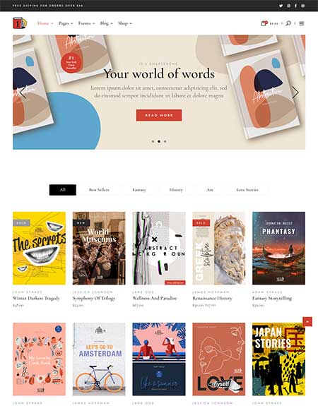 ChapterOne-Bookstore-WordPress-Theme