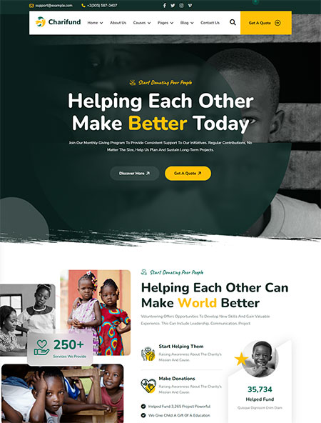 Charifund-WordPress-Theme