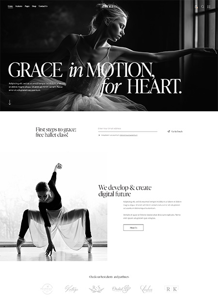 Choreo-WordPress-Theme