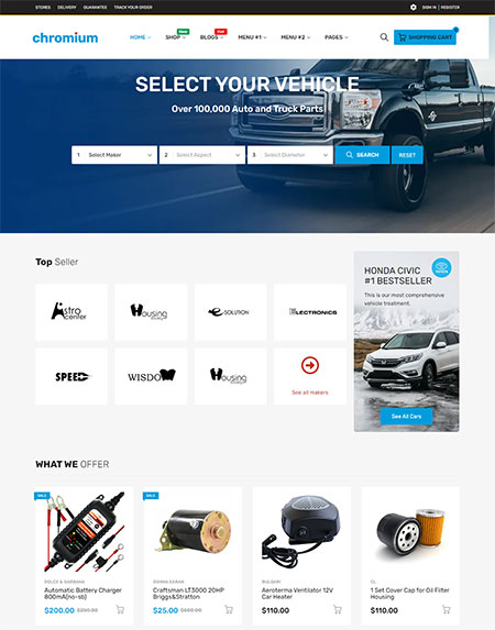 Chromium-Shopify-Theme