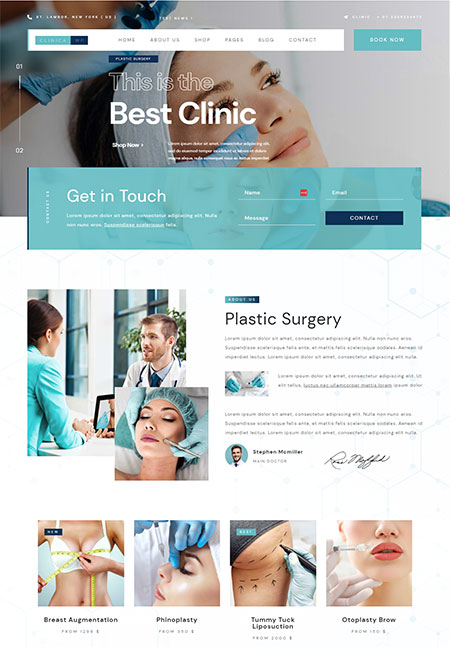 Clinical-Plastic-Surgery-Theme