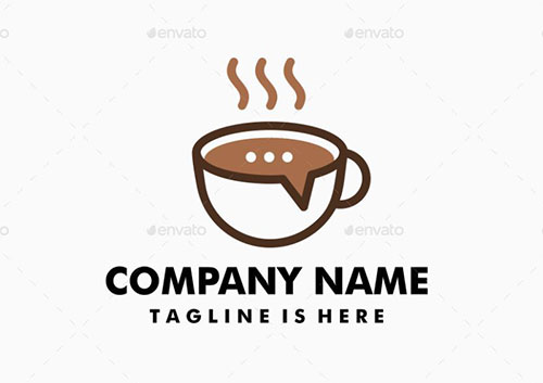 Coffee Shop Logo Designs Template