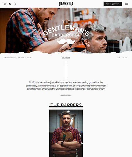 Coiffure-WordPress-Theme