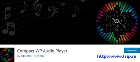 Compact-WP-Audio-Player