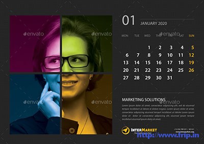 Creative-Desk-Calendar-2020