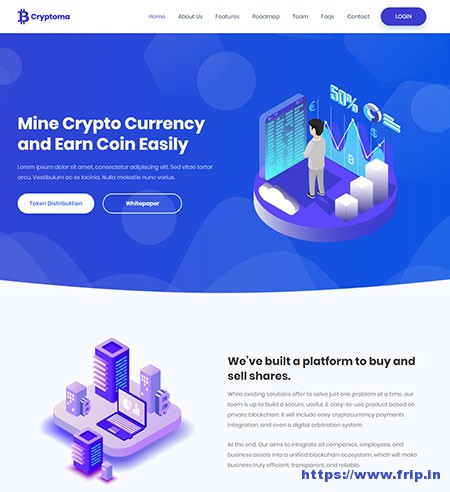 Cryptoma-Bitcoin-&-Cryptocurrency-HTML-Template