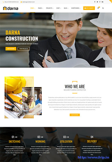 Darna-Building-WordPress-Theme