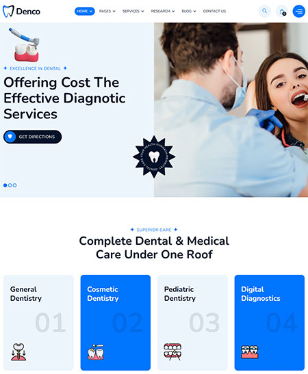 Denco-Medical-WordPress-Theme