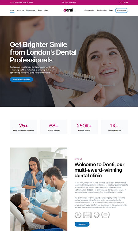 Denti-WordPress-Theme