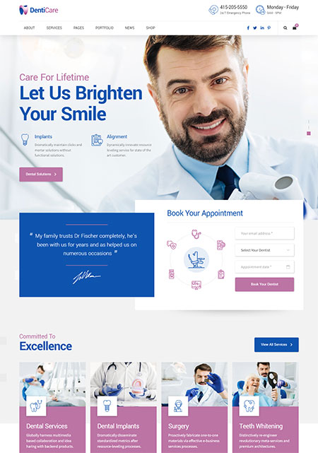 DentiCare-Dental-Clinic-Theme