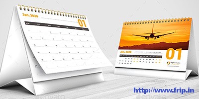 Desk-Calendar-2020-Planner