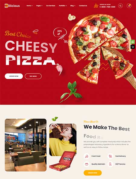 Dilicious-Pizza-WordPress-Theme
