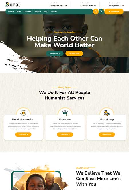 Donat-WordPress-Theme
