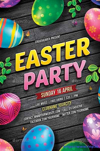 Easter-Party-Flyer