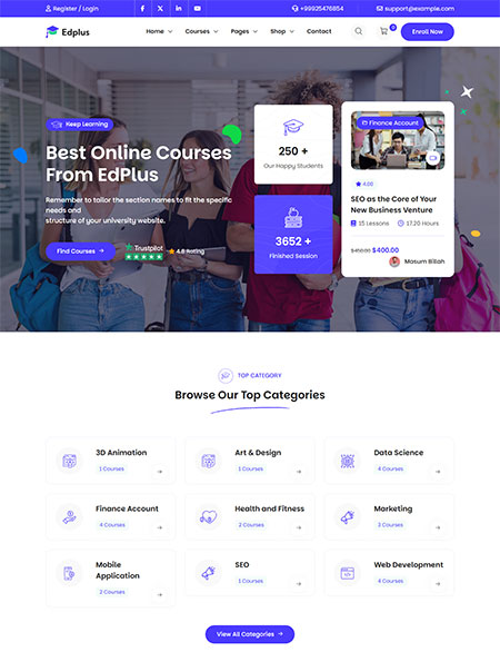 Edplus-Online-Course-Theme