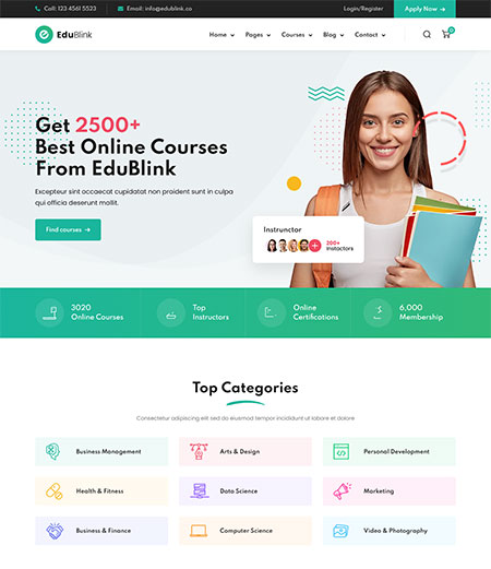 EduBlink-Online-Course-Theme