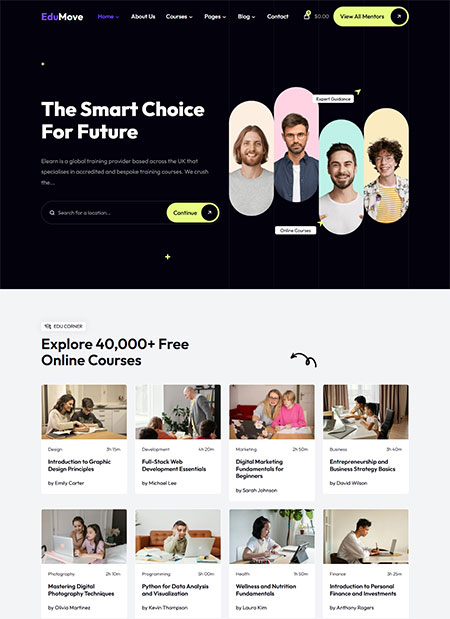 EduMove-LMS-HTML-Template