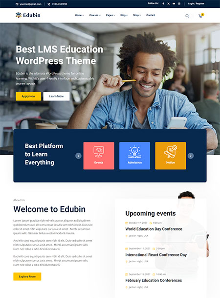Edubin-WordPress-Theme