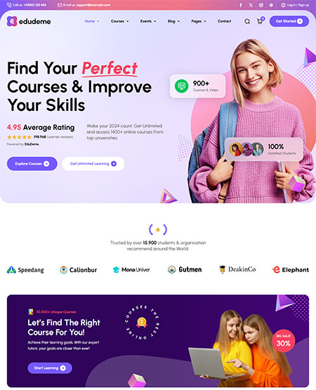 Edudeme-WordPress-Theme