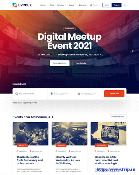 Evenex-Event-Conference-Theme