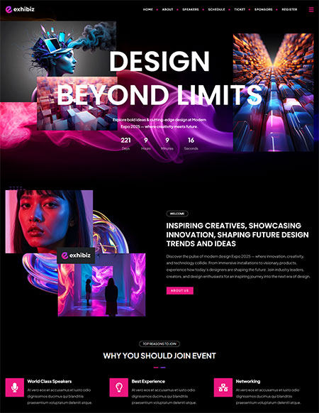 Exhibiz-WordPress-Theme