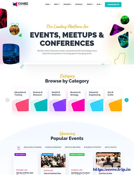 Exhibz-Event-WordPress-Theme
