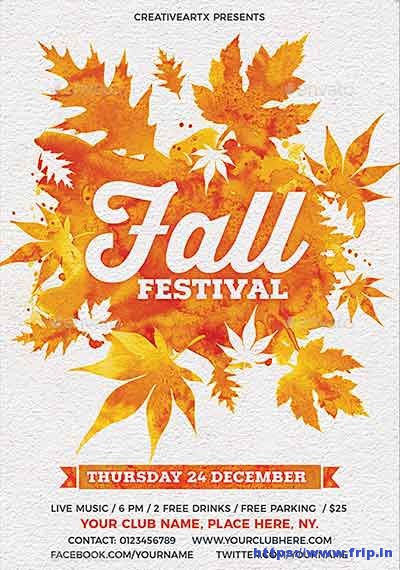 Fall-Autumn-Festival-Flyer