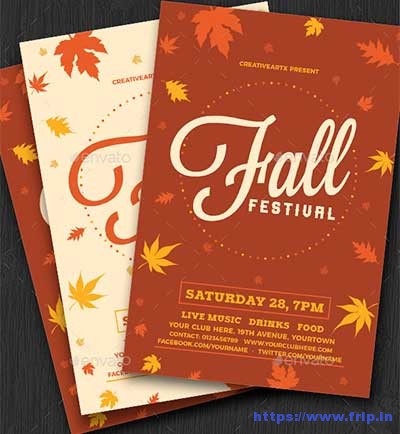 Fall-Festival flyer