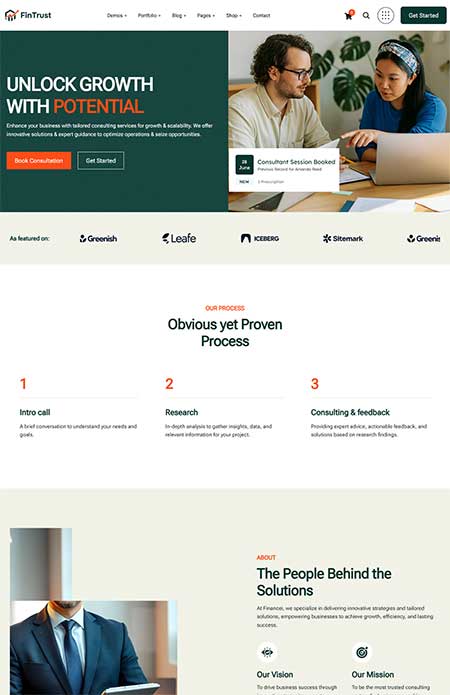 Fintrust-WordPress-Theme